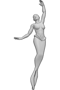 Pose Reference- Mermaid tail drawing references
