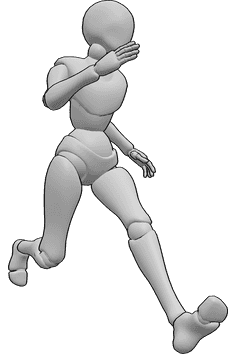 Pose Reference- Dynamic running poses