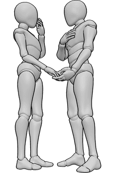 Pose Reference- Romance pose references