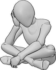 Pose Reference- Bored pose references